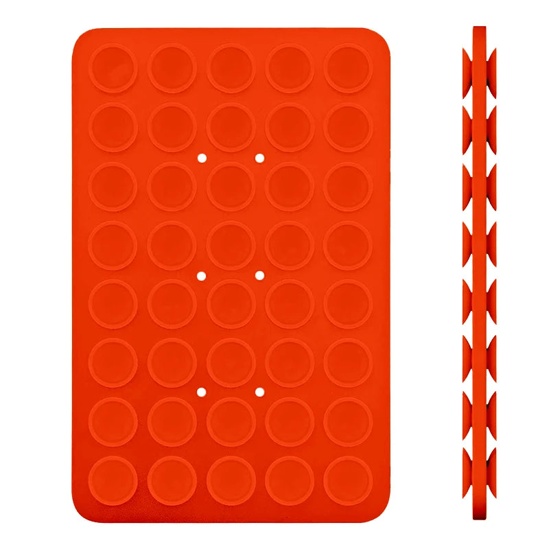 Double Sided Silicone Suction Cup Phone Case Detachable Stand Silicone Rubber Sucker Pad For Selfies And Videos Fixed Pad