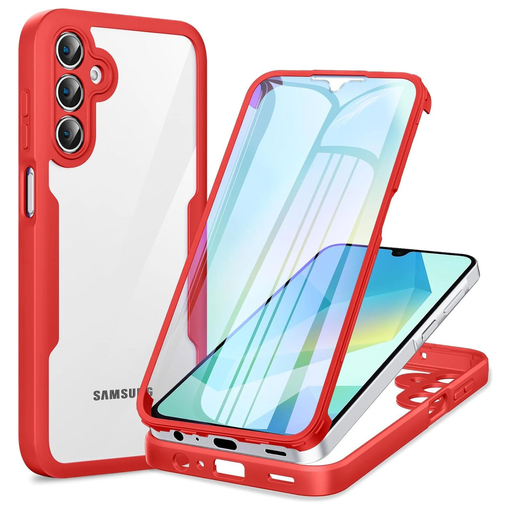 Full Body Protection Shockproof Case for Samsung Galaxy A17 A56 A36 A26 A16 5G A55 A35 A25 A15 Protective Cover Funda Coque Capa