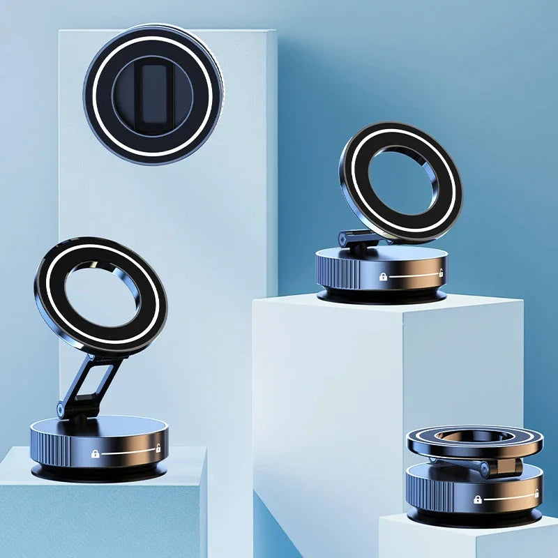 Xiaomi Vacuum Magnet Phone Bracket Multi-angles Adjustment Strong Magnetic Suck Design Foldable Car Holder For Navigation Stand