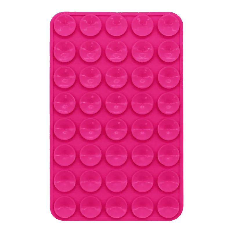Double Sided Silicone Suction Cup Phone Case Detachable Stand Silicone Rubber Sucker Pad For Selfies And Videos Fixed Pad