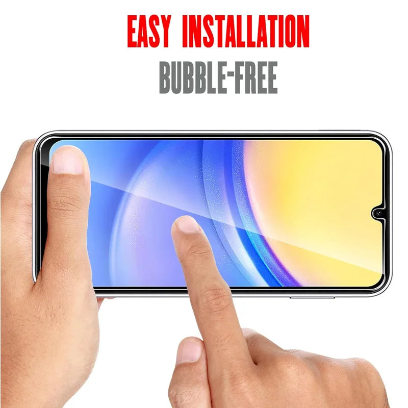 9H Screen Protector for Samsung A15 A16 A56 A36 A17 A14 A25 A24 A55 A53 A52 A52S A51 A34 A35 Tempered Glass Samsung Galaxy A15